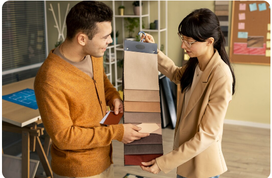 Création de présentoir sur mesure, Rungis